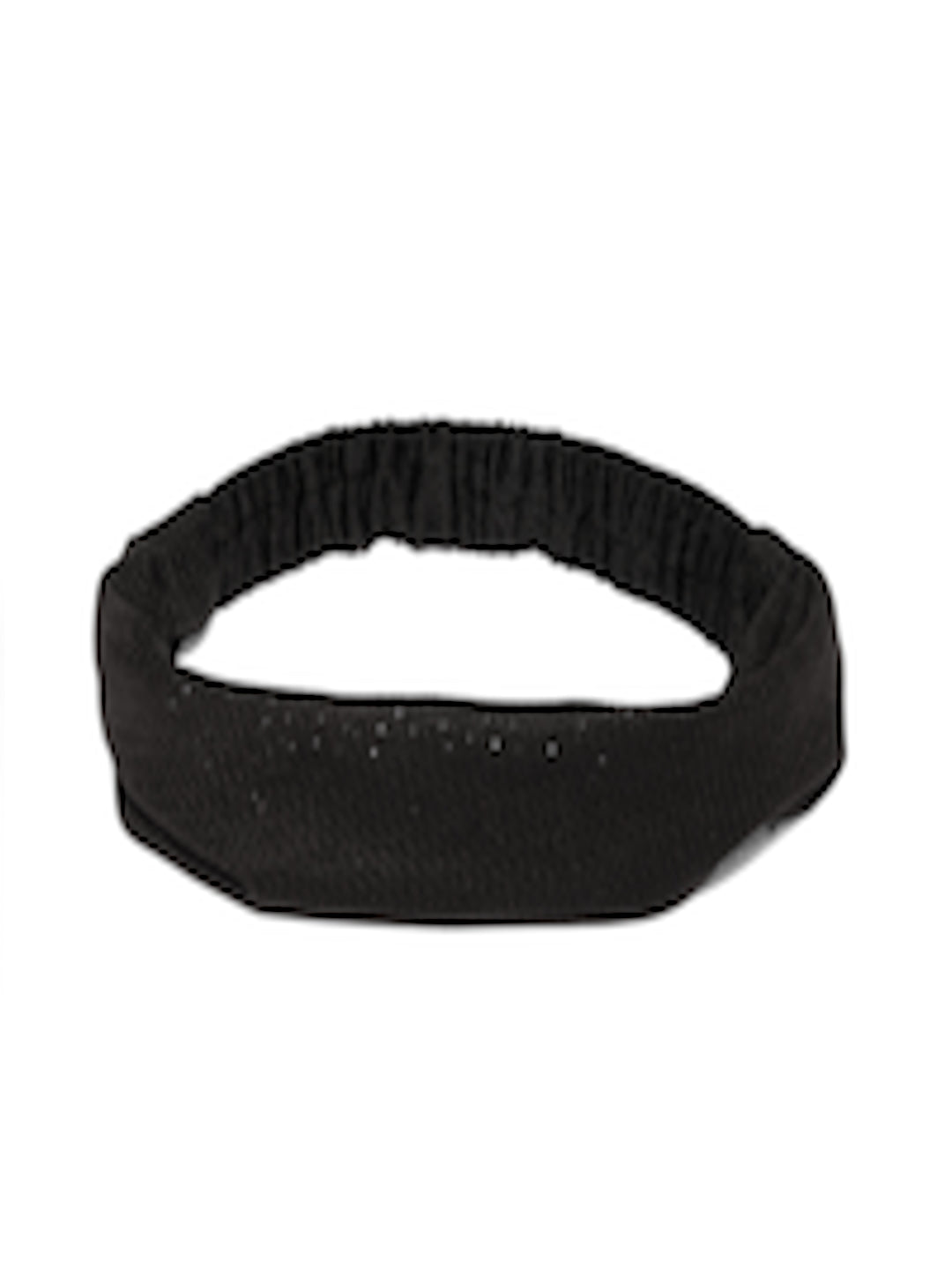 Chic Black Textured Turban Headband