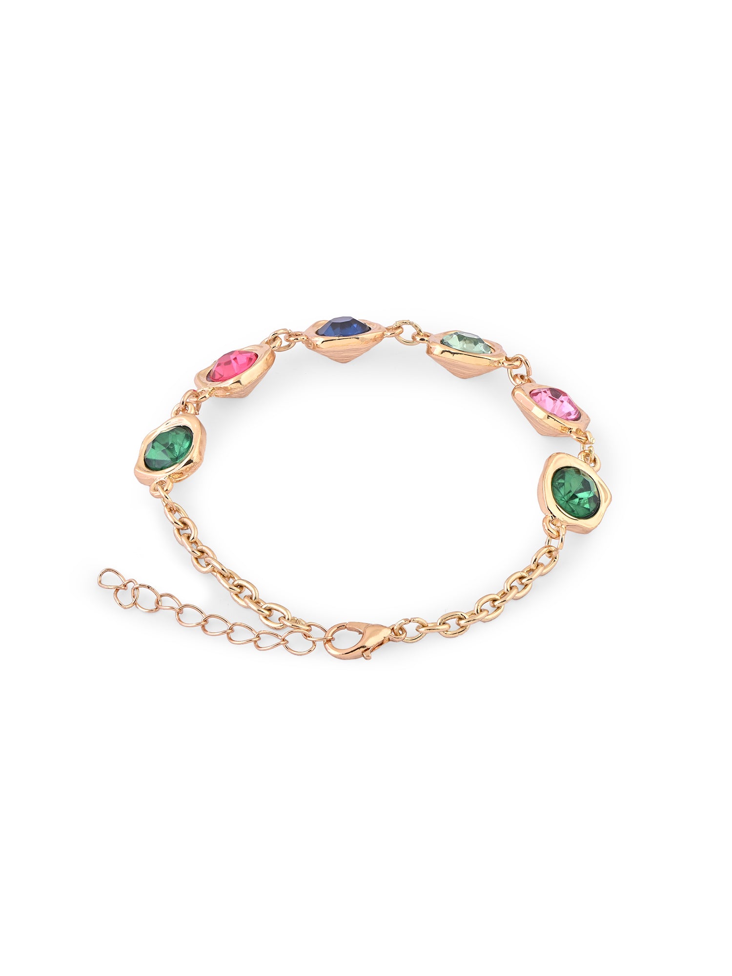 Vibrant Multicolour Stone Bracelet