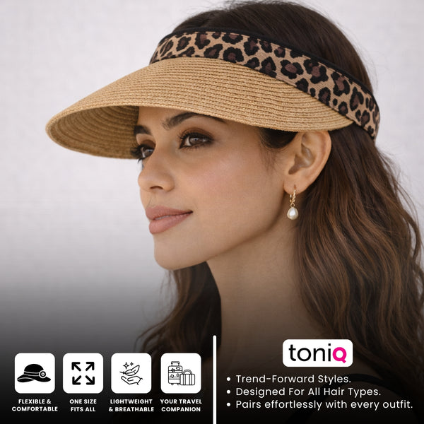 Wild Safari Visor Beach Hat