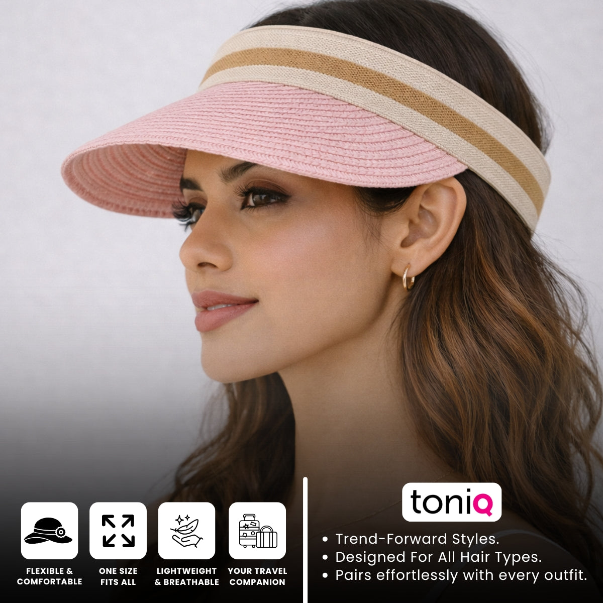 Flamingo Flick Visor Hat