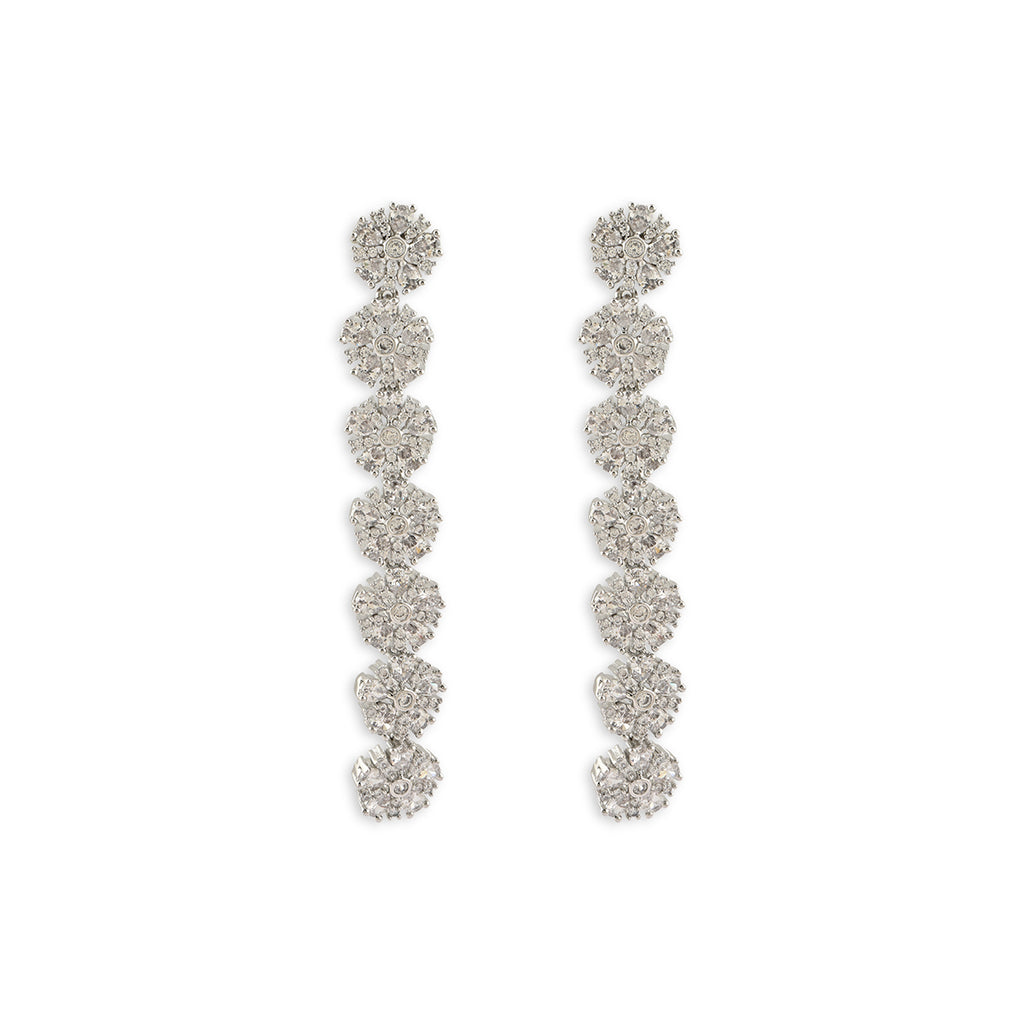 Celestial Linear Column Drop Earring