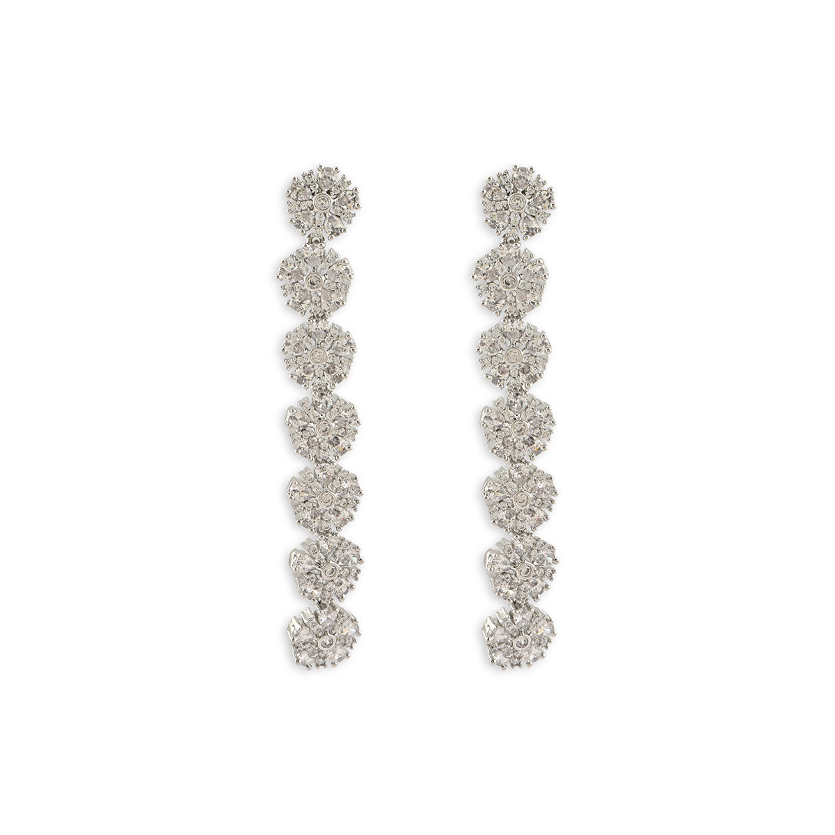 Celestial Linear Column Drop Earring