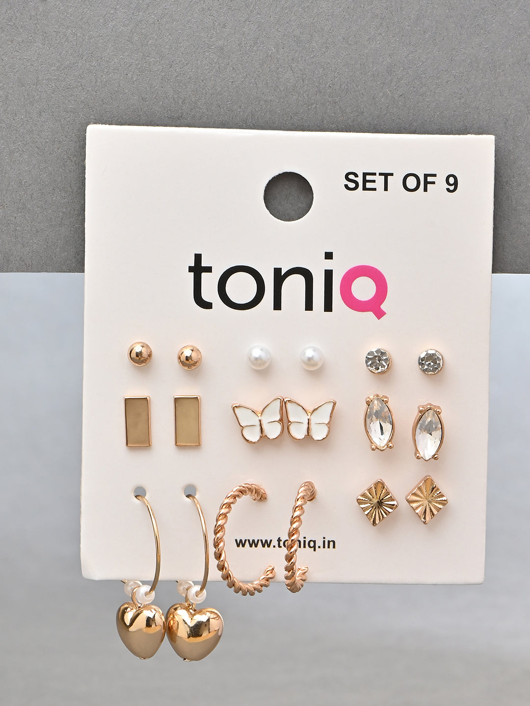 Versachic Earring Set (9 Pairs)