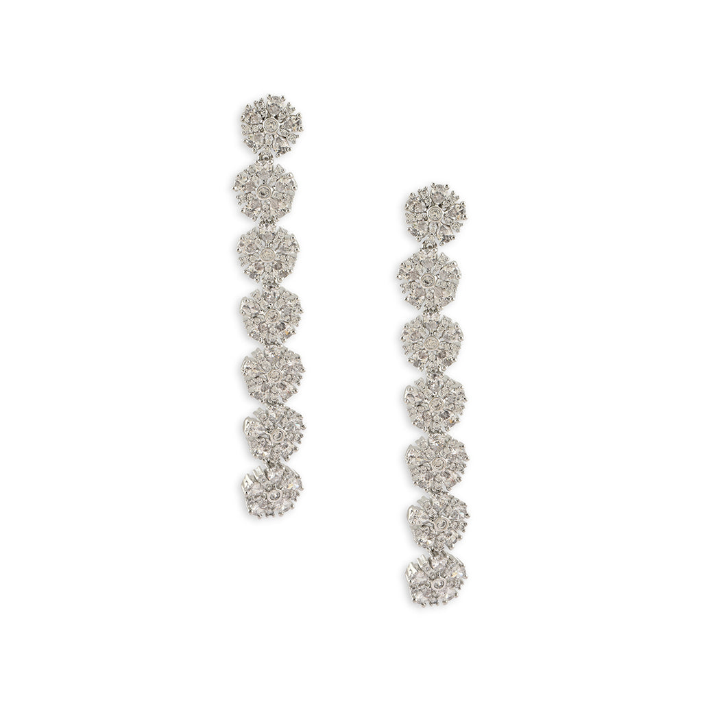 Celestial Linear Column Drop Earring