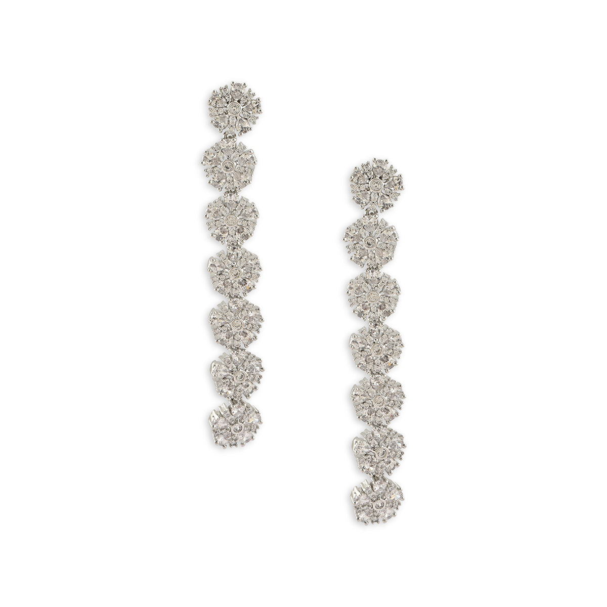 Celestial Linear Column Drop Earring