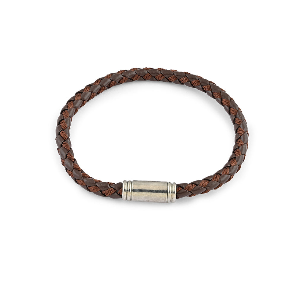 Boho Leather & Bead Bracelet Set of 4