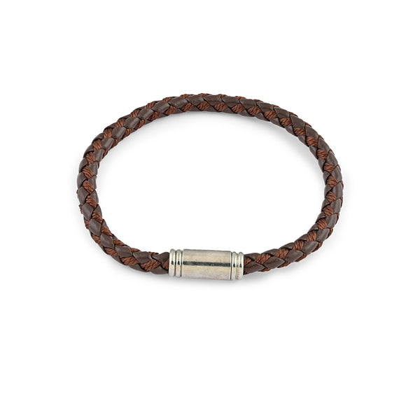 Boho Leather & Bead Bracelet Set of 4