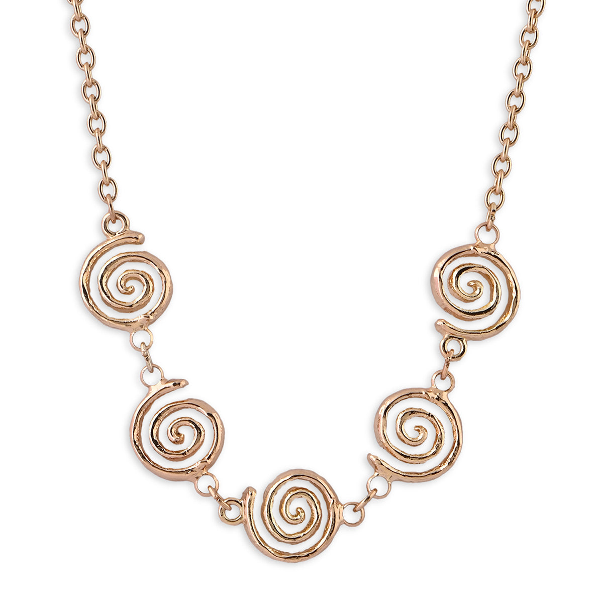 Golden Twisted Choker Necklace