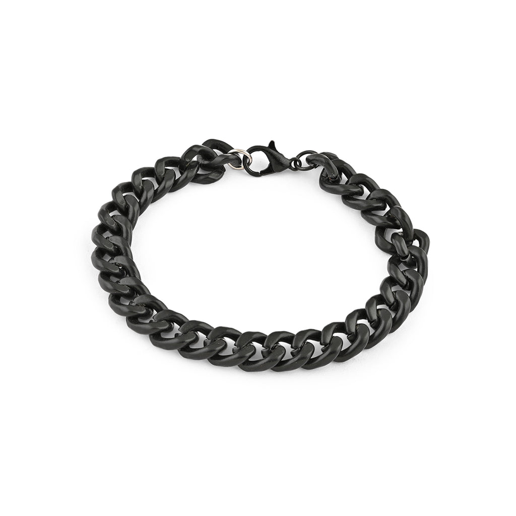 Rust & Onyx Men's Bracelet Set of 4