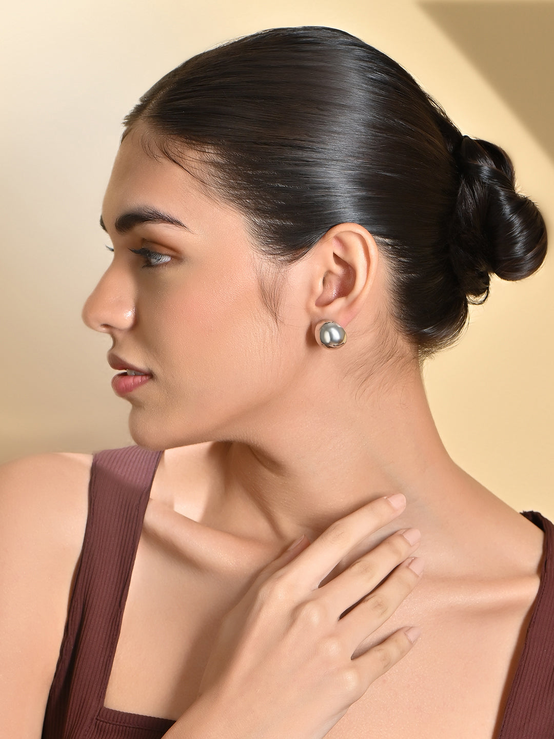 Classic Pearl Stud Earrings