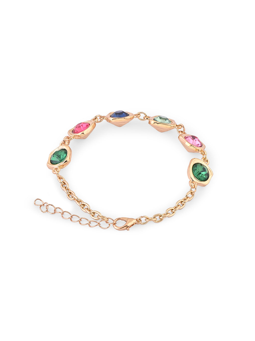 Vibrant Multicolour Stone Bracelet