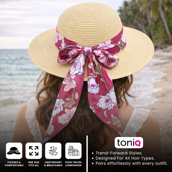 Candy Crush Scarf White Beach Hat