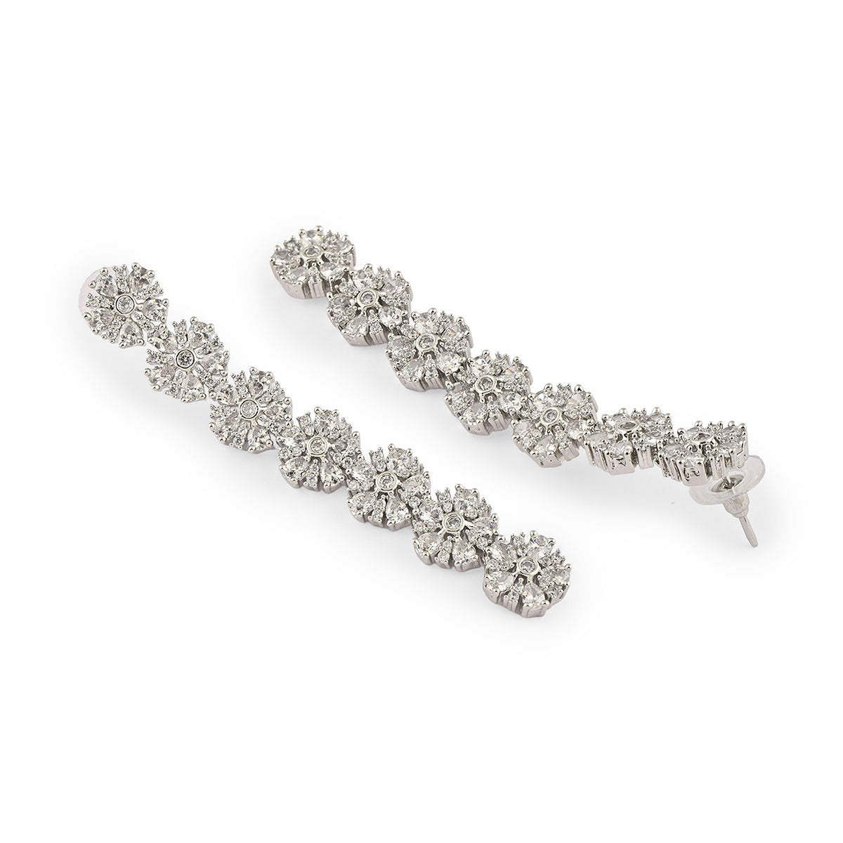 Celestial Linear Column Drop Earring