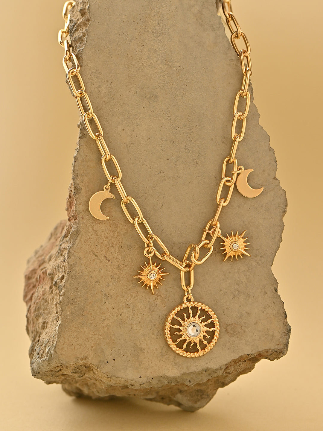 Whimsy Link Multicharm Pendant Necklace
