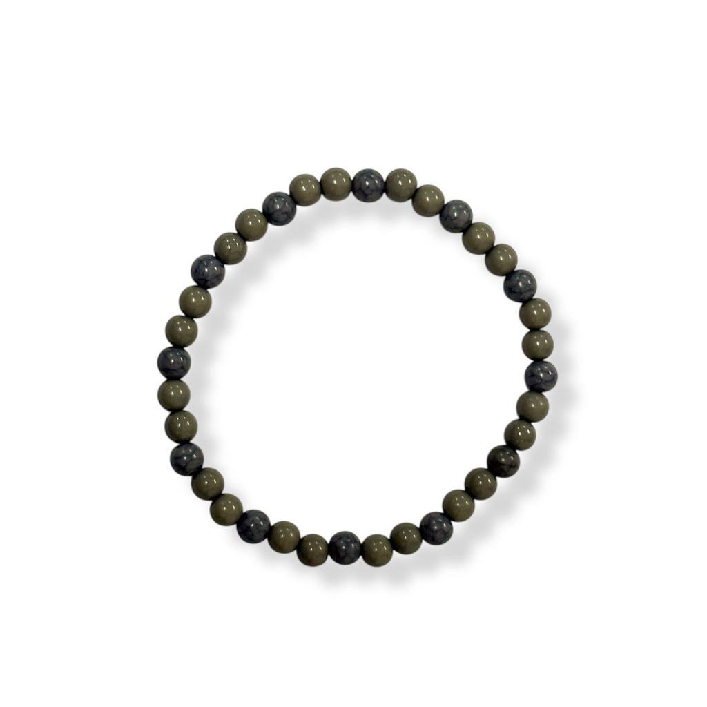 Trinity Stone-Bead Men’s Bracelet Set