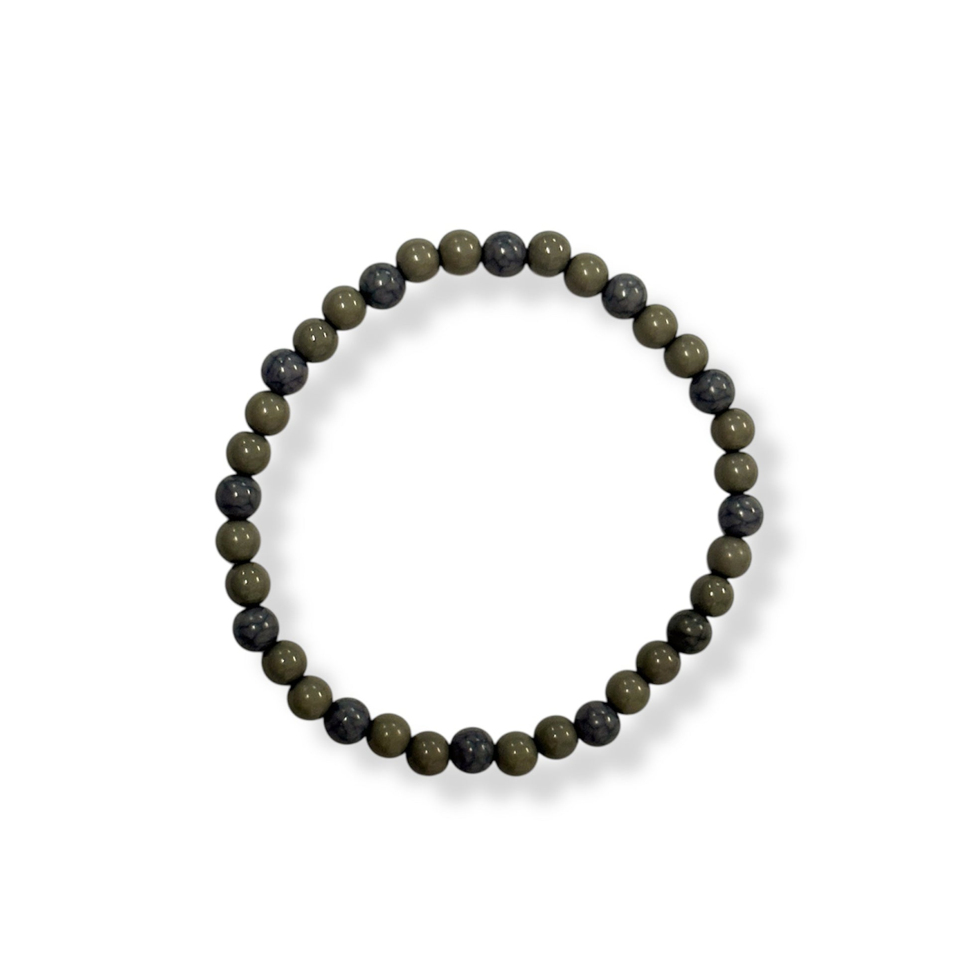 Trinity Stone-Bead Men’s Bracelet Set