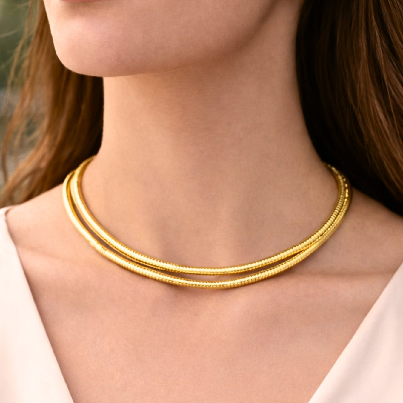 20-in-1 Adjustable Golden Necklace