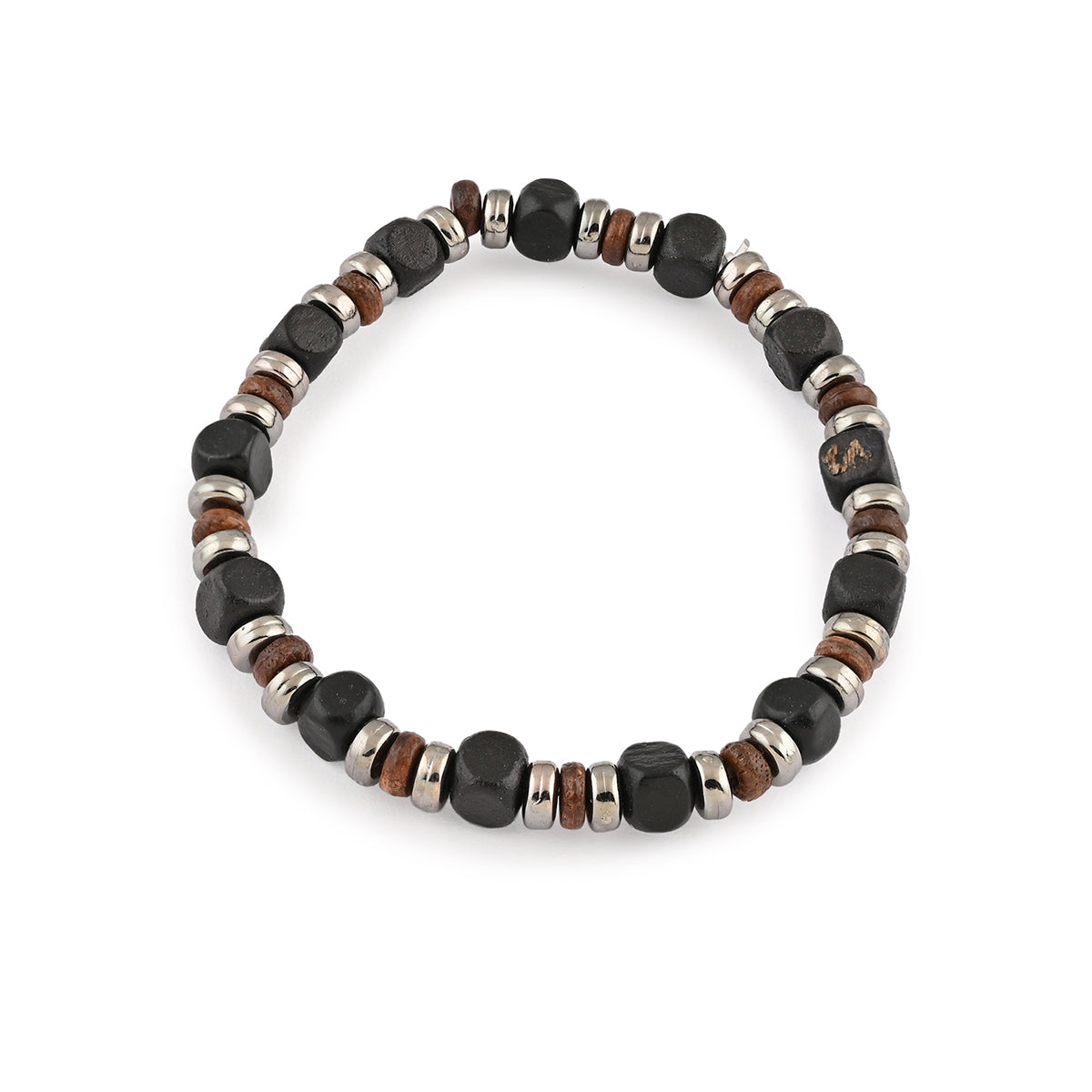 Midnight Stack – Set of 3 Black Beaded Bracelets