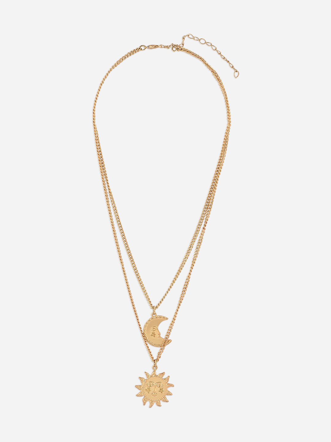 Celestial Balance Sun & Moon Necklace