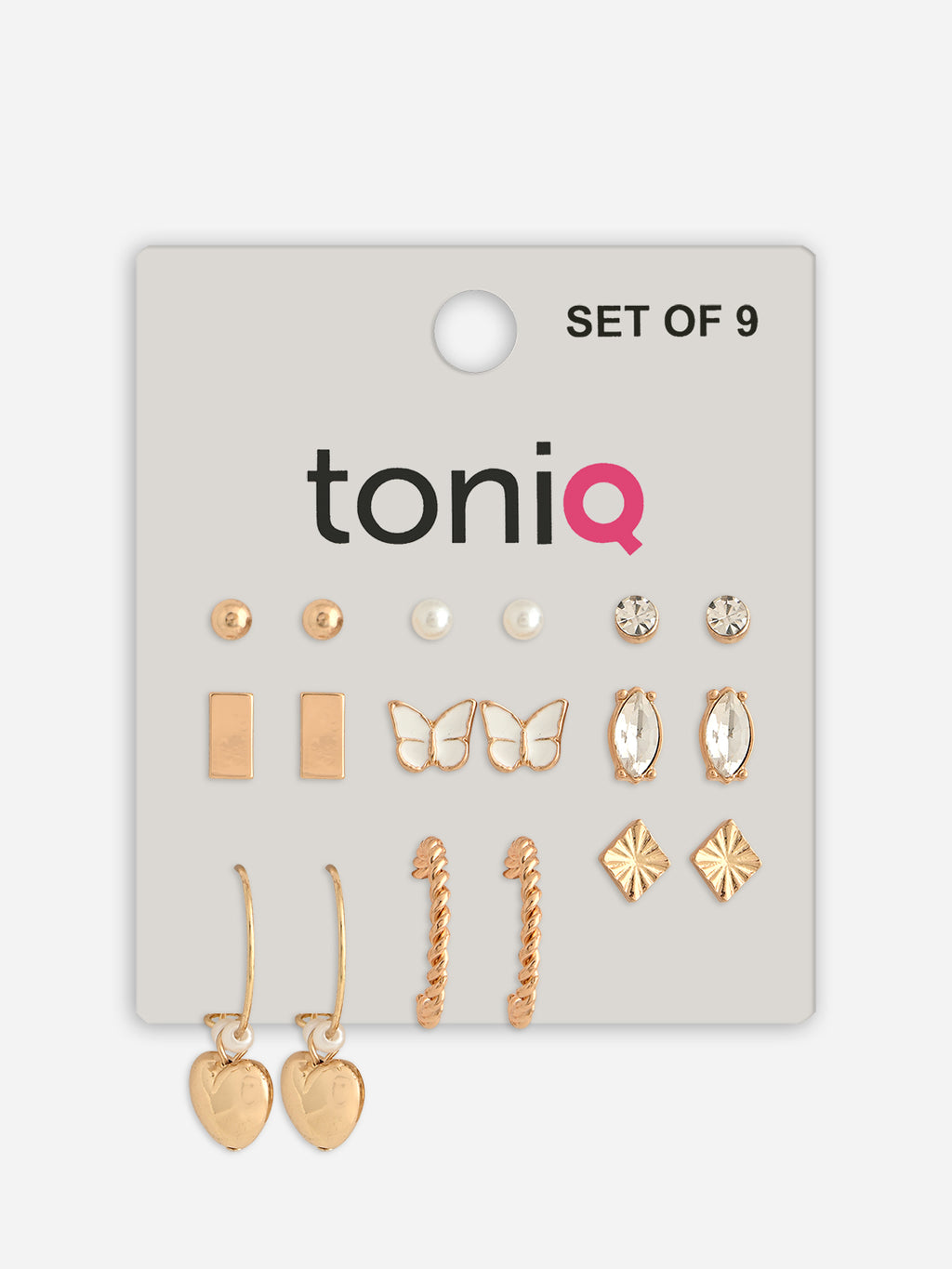 Versachic Earring Set (9 Pairs)