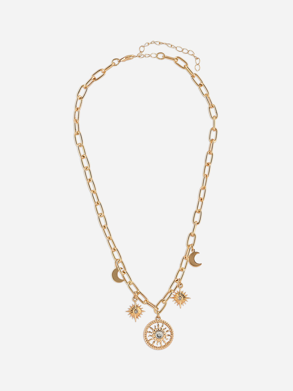 Whimsy Link Multicharm Pendant Necklace