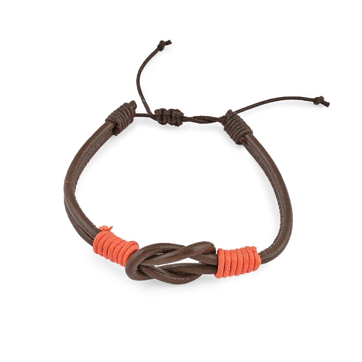 Rust & Onyx Men's Bracelet Set of 4