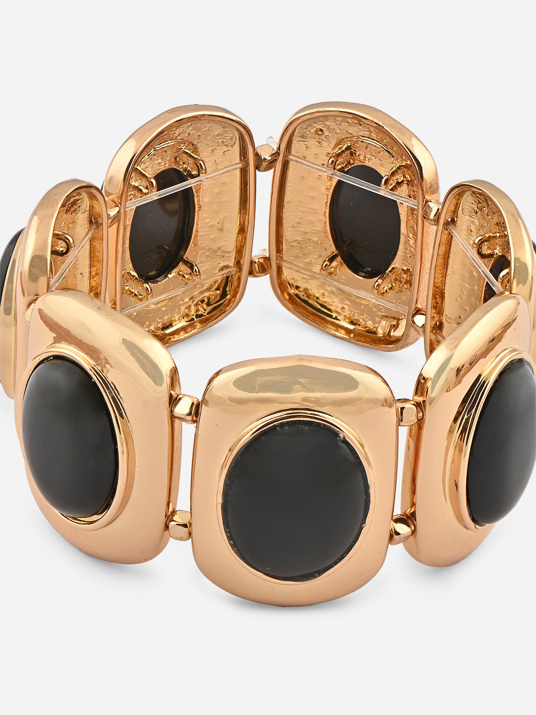 Noir Luxe Black Stone Bracelet