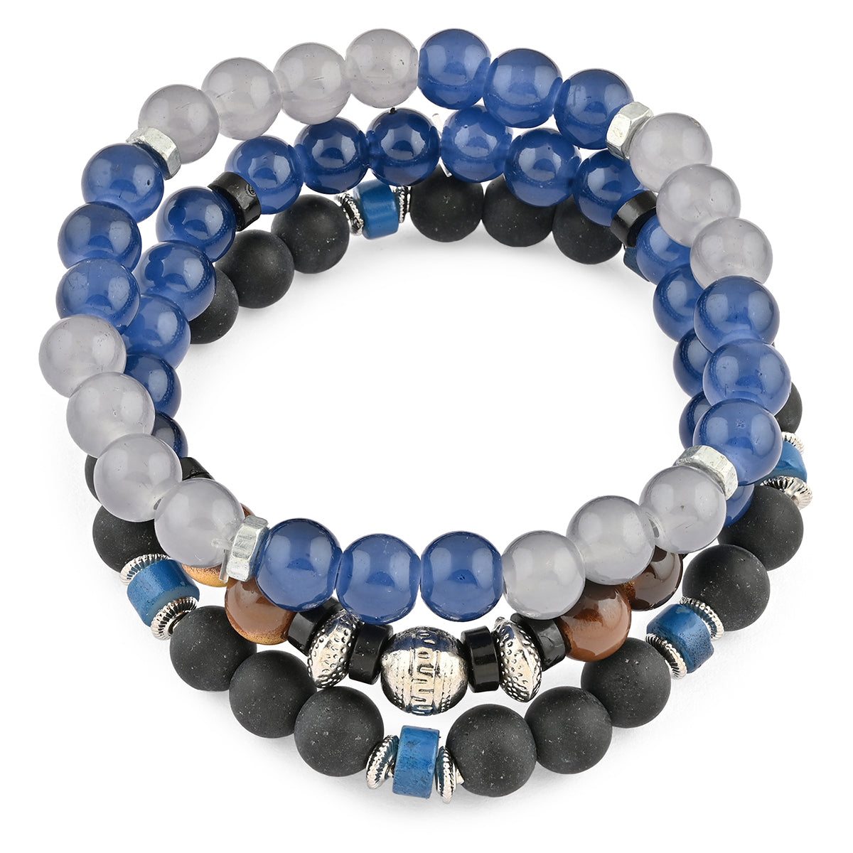 Urban Edge Mens Bracelet Set of 3
