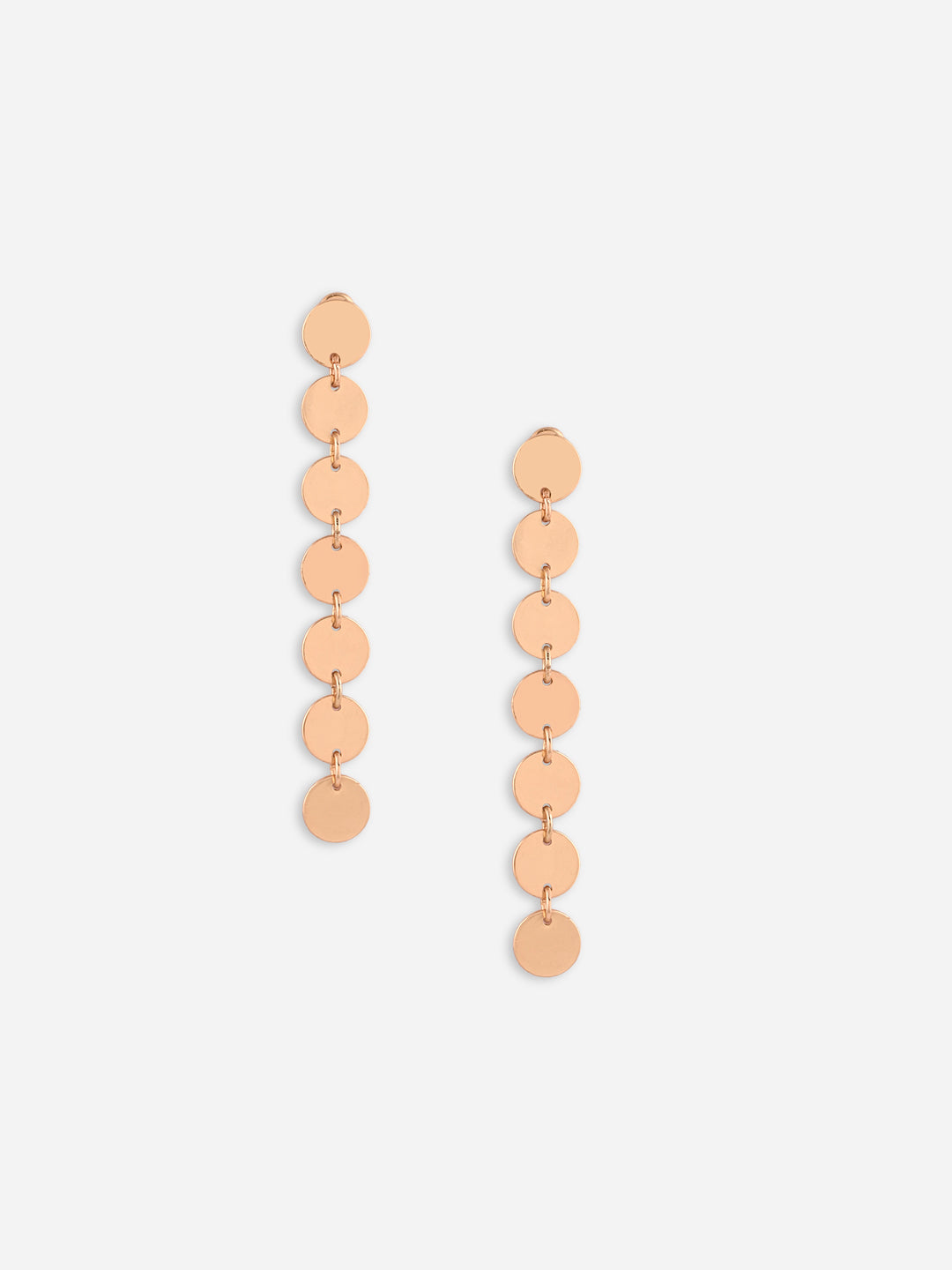 Gold Geometric Drop Earrings