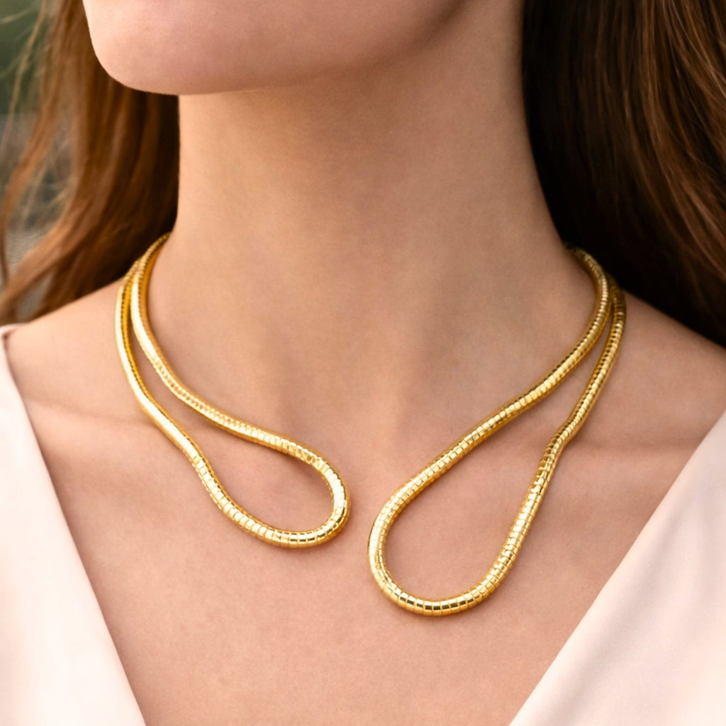 20-in-1 Adjustable Golden Necklace