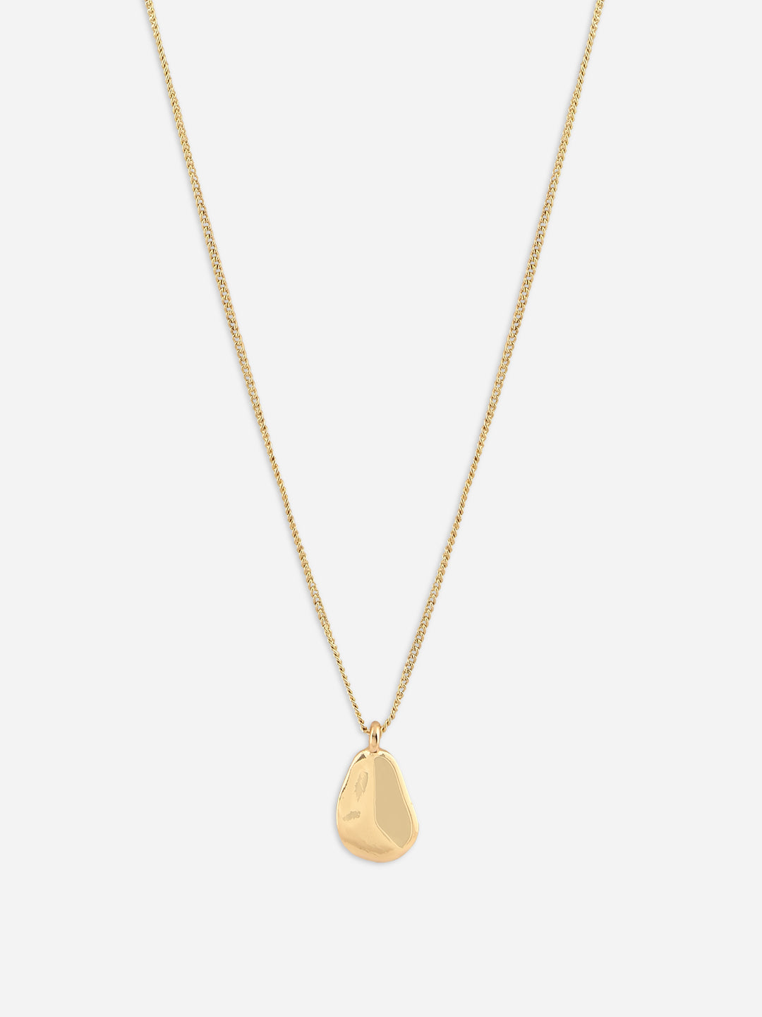 Sleek Abstract Pendant Necklace