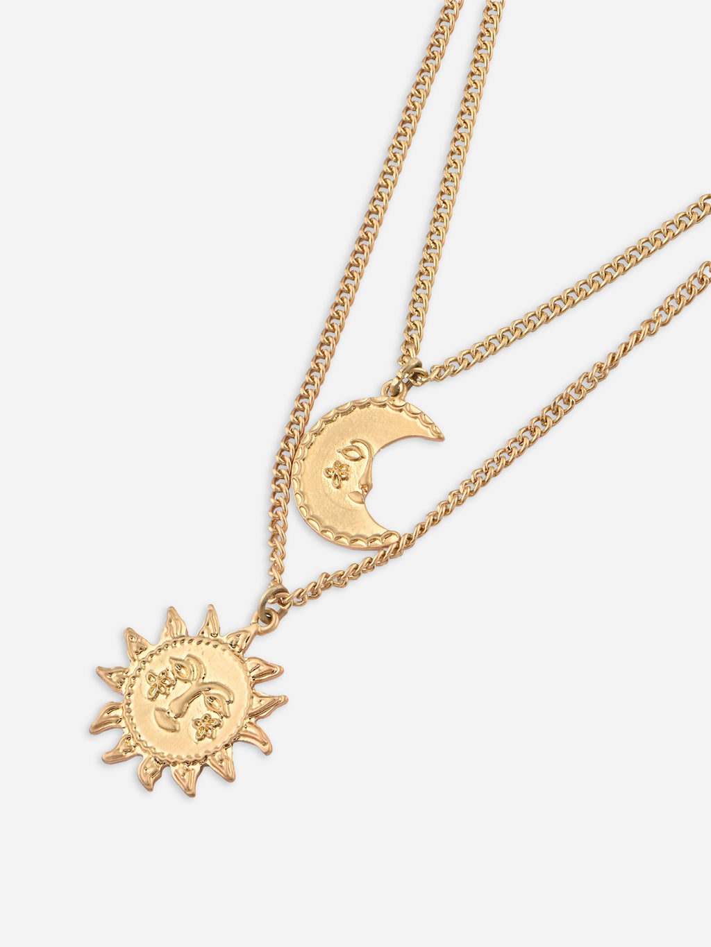 Celestial Balance Sun & Moon Necklace