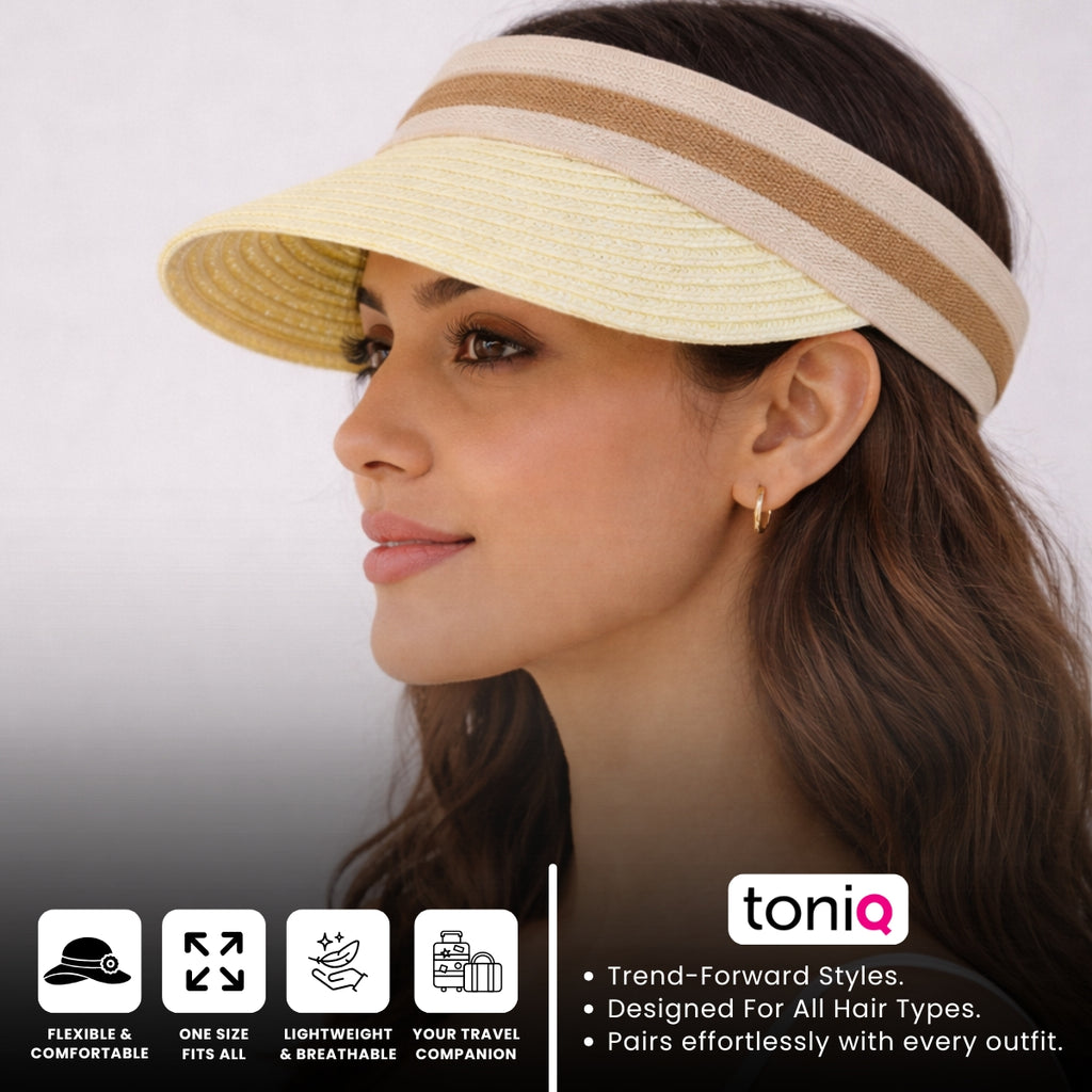 Creamy Vanilla Visor Hat