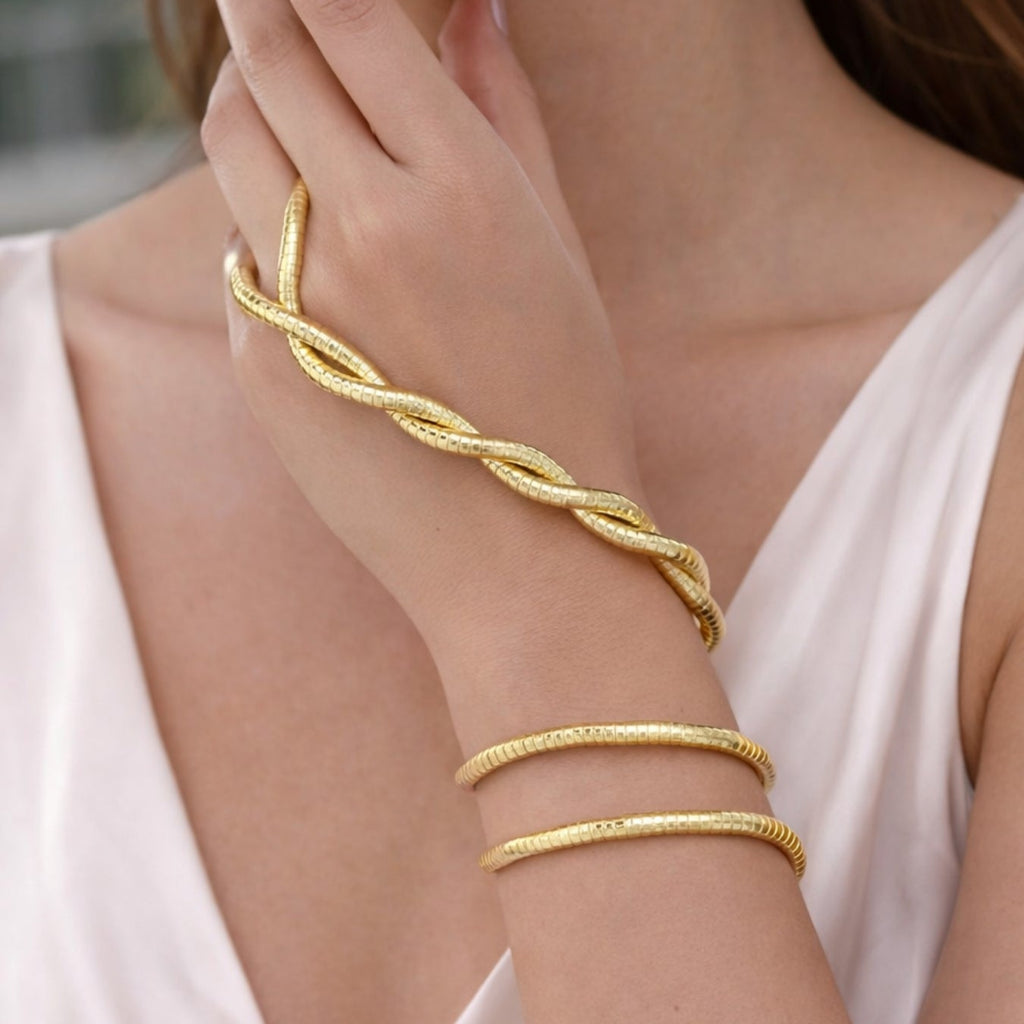 20-in-1 Adjustable Golden Necklace