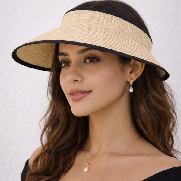 Bowline Chic Visor Beach Hat