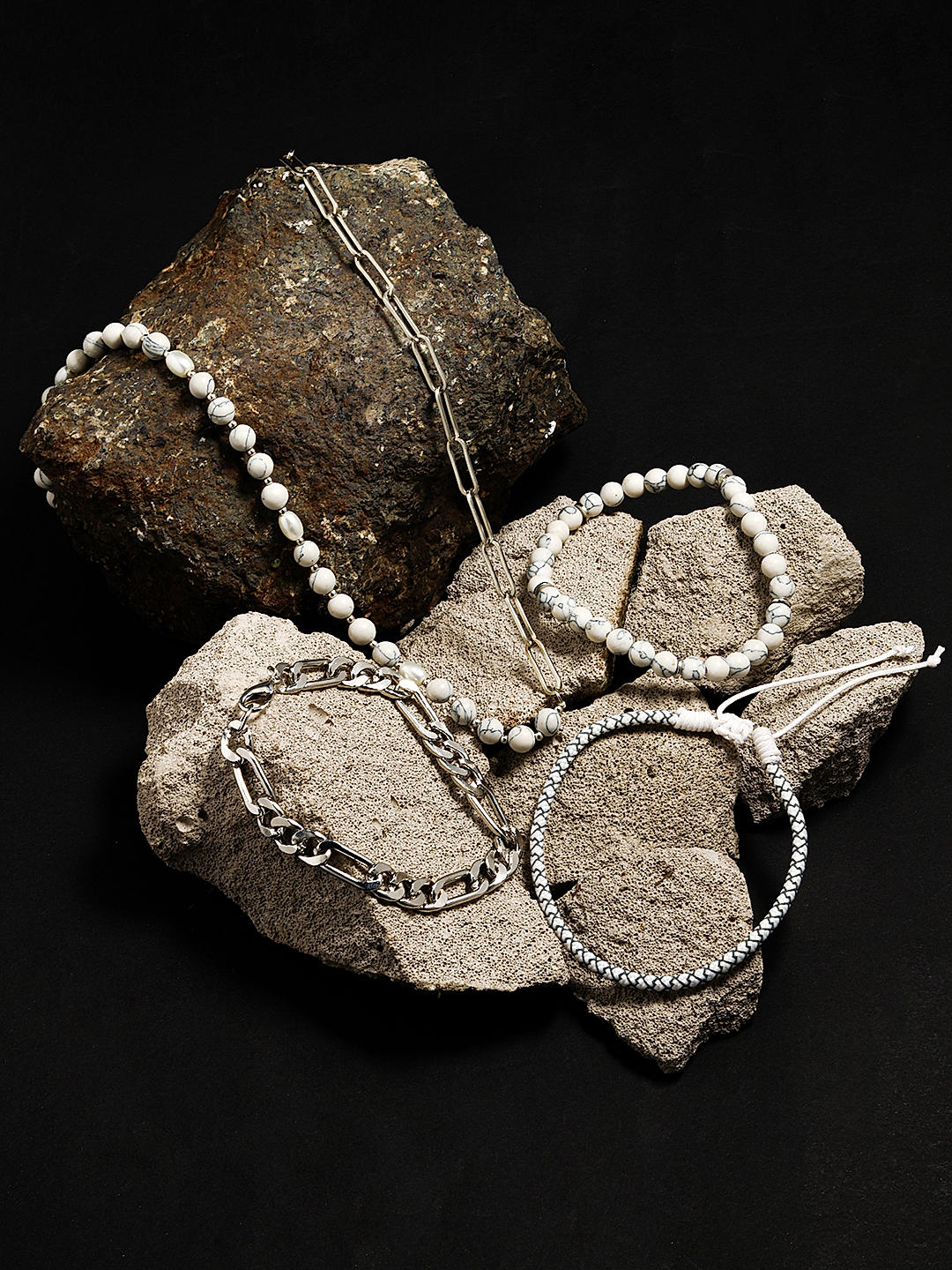 The Bro Code Mens Multipack Beaded Jewellery Set