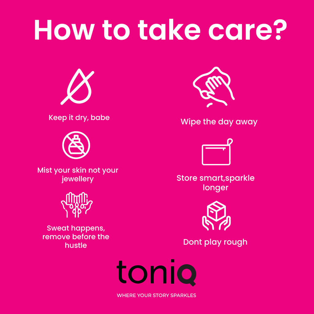 Golden Necklace with Green Stone Pendant & Heart Charm