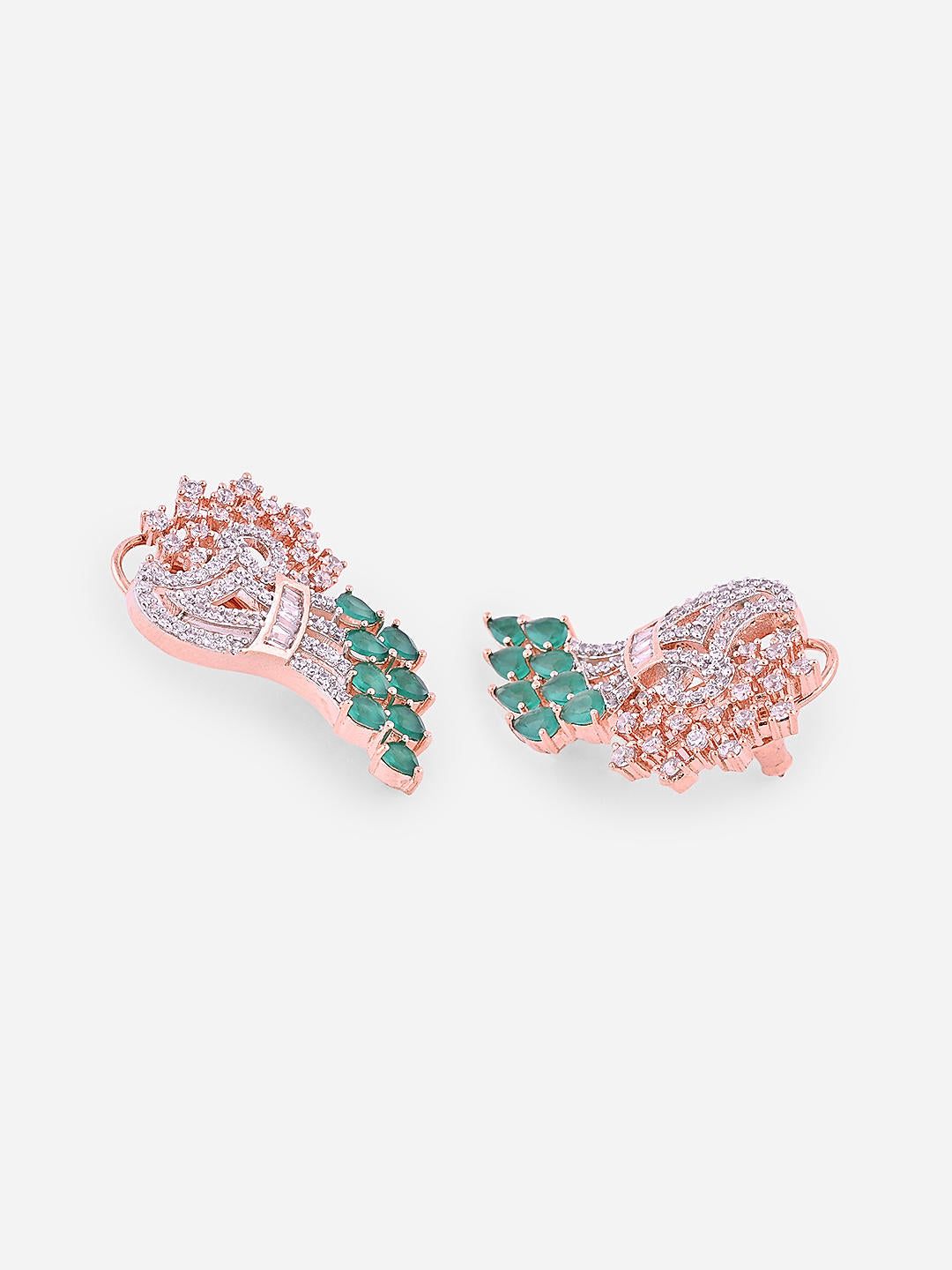 Vibrant Garden AD Stud Earrings