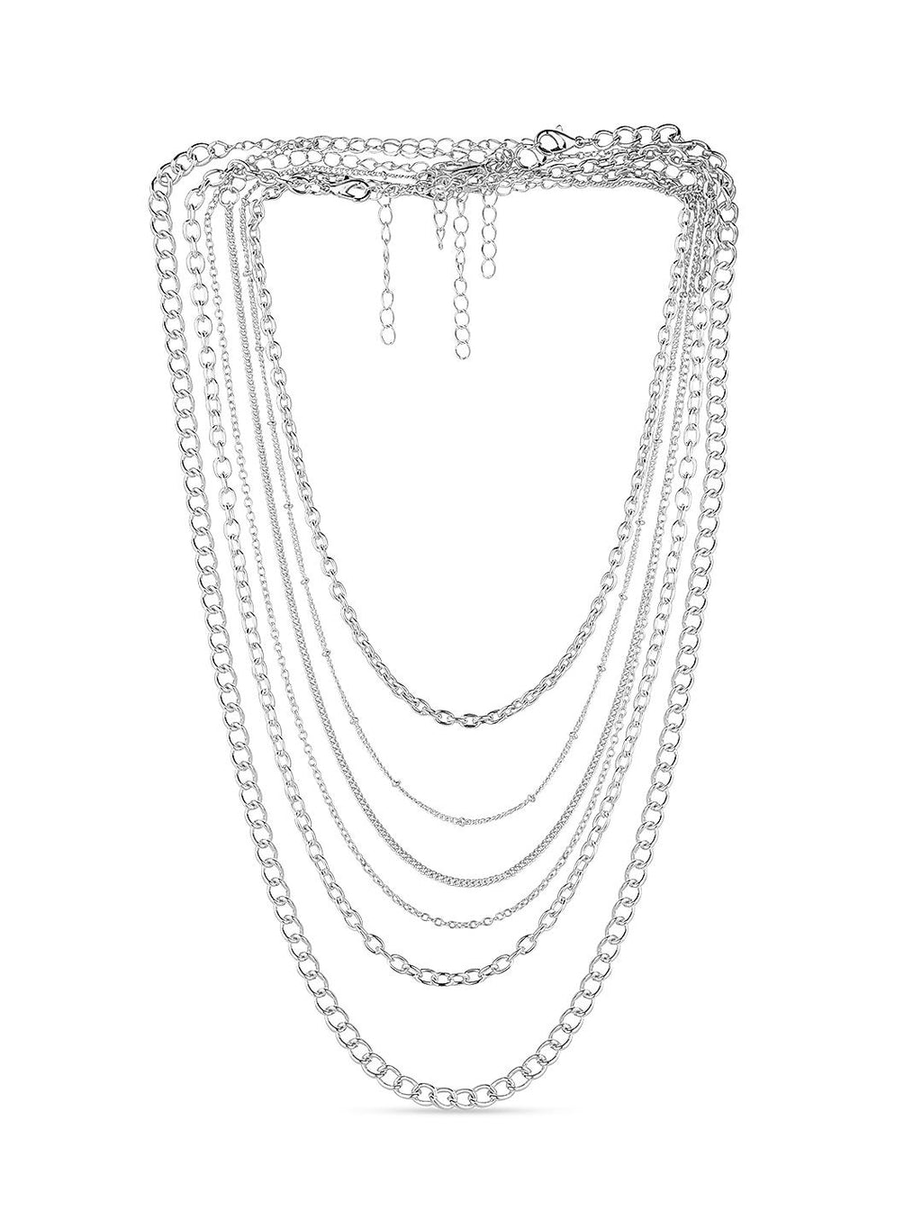 Starlit Shine CZ Layered Necklace