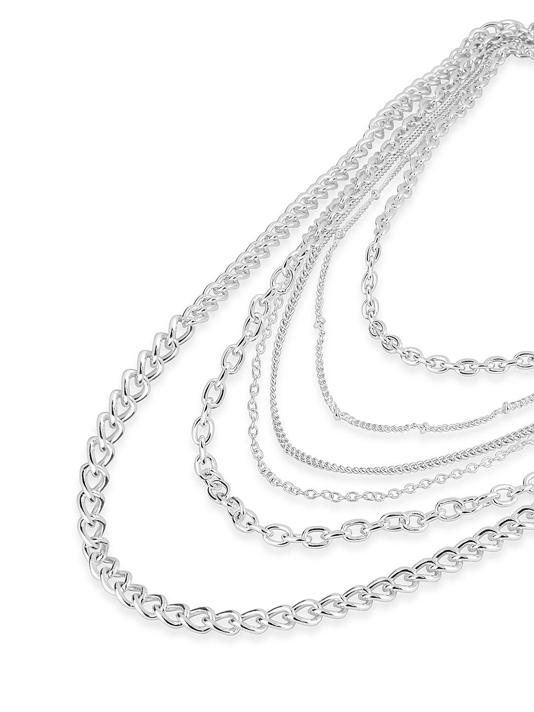 Starlit Shine CZ Layered Necklace