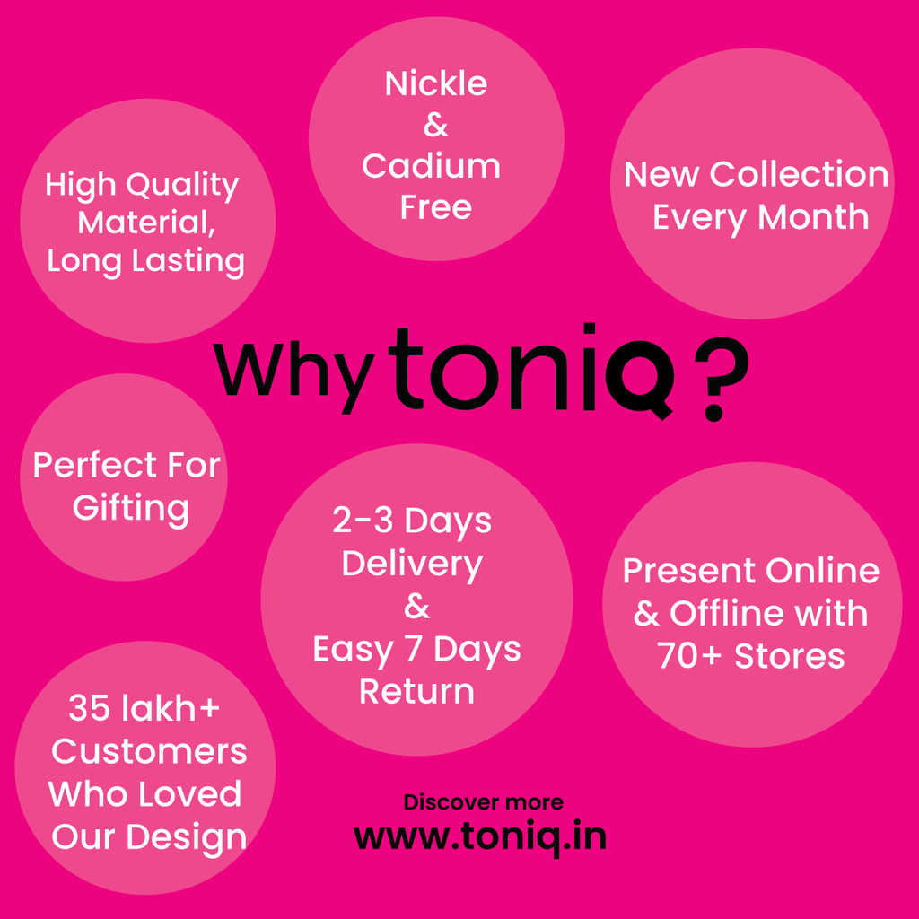 Blue & Beige Resin Stone Beaded Choker Necklace